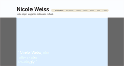 Desktop Screenshot of nicoleweiss.com